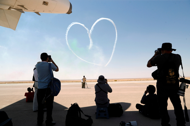 EGYPT-EL DABAA-INTERNATIONAL AIRSHOW-PERFORMANCE