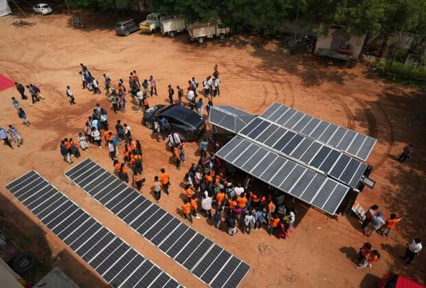 Solar-Powered Butterfly Tiny House Brings Global Sustainability Tour to Stellenbosch