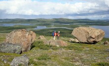  The Crater Lake Project is located 200km northeast of Schefferville, Québec 