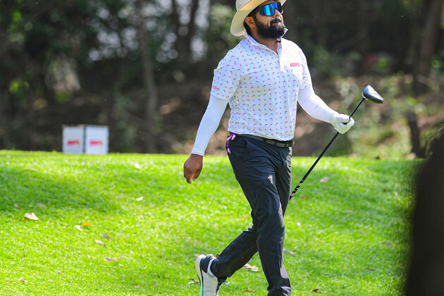Aman Raj takes a four-shot lead over Gaganjeet Bhullar in IGPL Chandigarh