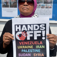 SRI LANKA-COLOMBO-U.S.-ISREAL-IRAN-PROTEST