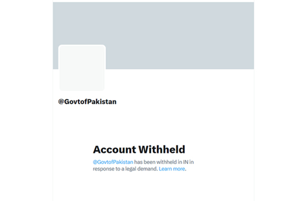 Pakistan government's X handle withheld in India following Pahalgam terror attack