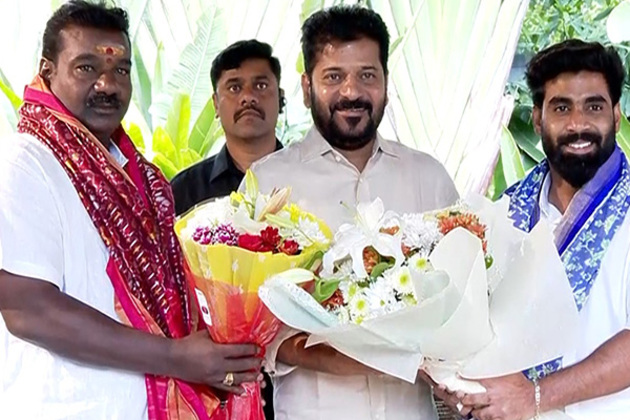 CM Revanth Reddy felicitates National Film Award winners