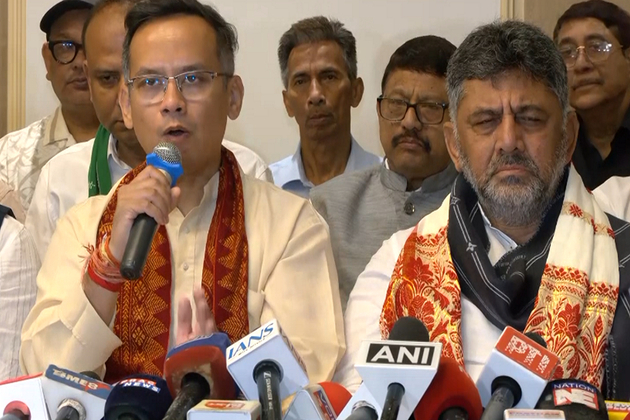Congress meets alliance partners in Assam, rejects exit polls saying, "attempt to create atmosphere"