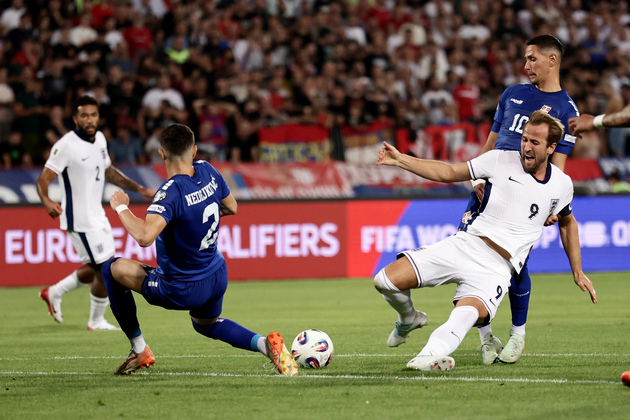 (SP)SERBIA-BELGRADE-FOOTBALL-WORLD CUP EUROPEAN QUALIFIERS-SERBIA VS ENGLAND