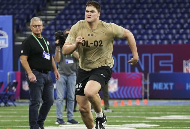 Tackle Joe Alt Had &#039;Great Visit&#039; with Jets at NFL Combine