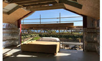 Cornish timber framer uses Actis Hybrid system in St. Ives upside down house