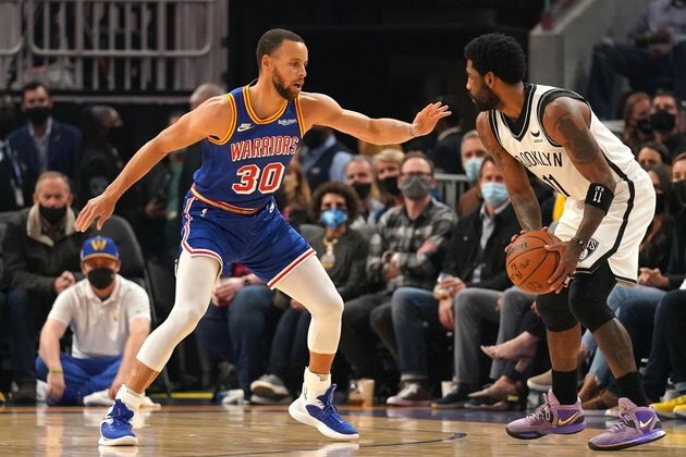 Kyrie Irving, Stephen Curry in spotlight as Nets visit Warriors