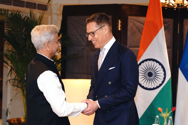 "Delighted to call on President Stubb": EAM Jaishankar after meeting Finnish President