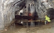 Underground maintenance at the Ecton mine