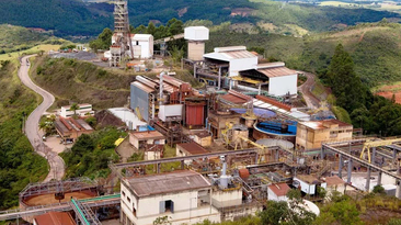 Complxo de ouro Córrego do Sítio, da AngloGold Ashanti, em MG