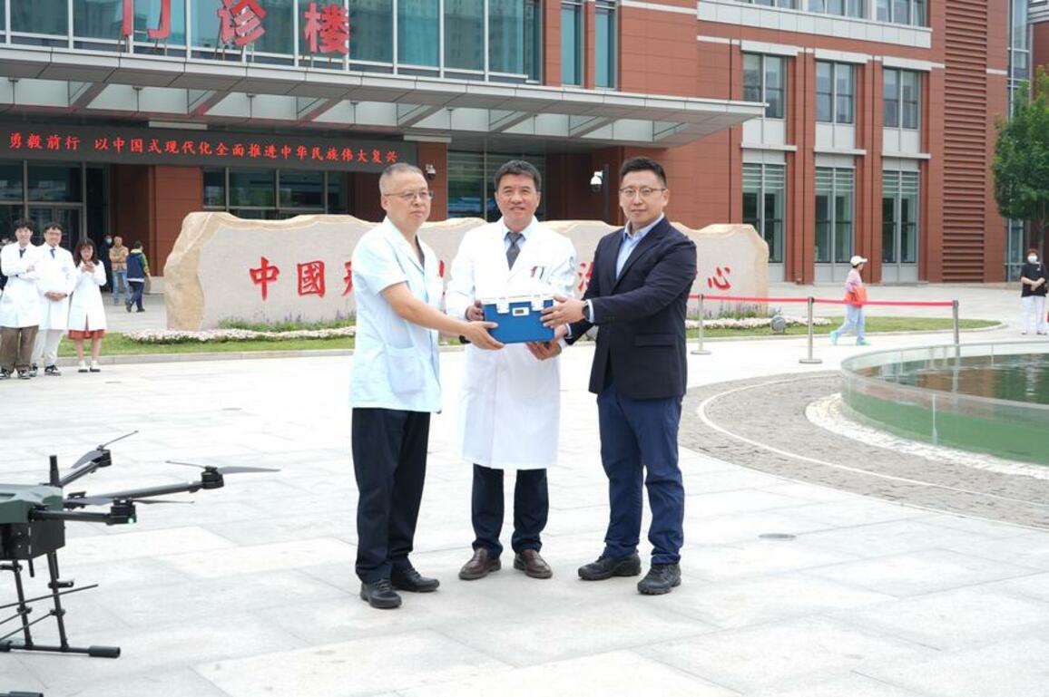 Drones empower China's medical emergency systems
