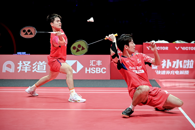 (SP)CHINA-HANGZHOU-BADMINTON-BWF-WORLD TOUR FINALS 2025-MEN'S DOUBLES (CN)