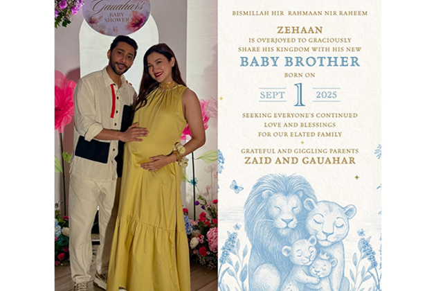 Gauahar Khan, Zaid Darbar welcome second child, a baby boy