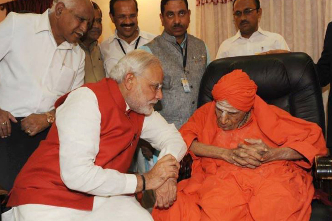 "Embodiment of compassion, humility and unwavering service to humanity": PM Modi pays tribute to Shivakumara Swami on his Jayanti