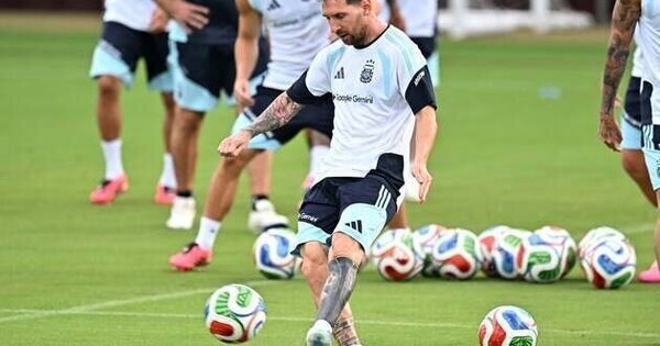 Argentina's Lionel Messi (hamstring) could play in pre-Cup friendly