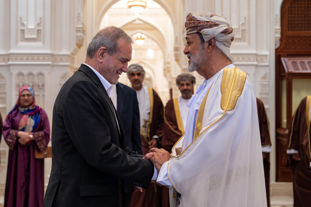OMAN-MUSCAT-IRAN-PRESIDENT-VISIT