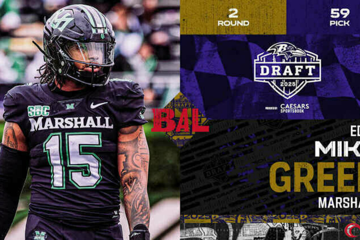 Ravens Select Mike Green in Round 2
