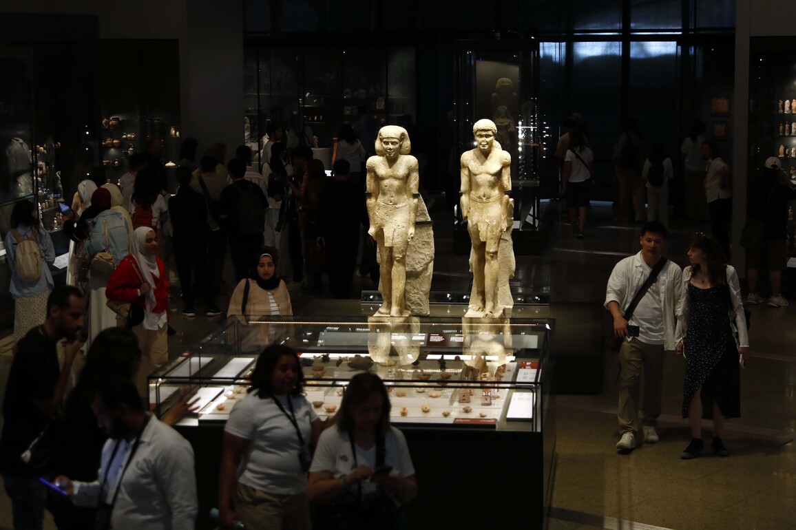 EGYPT-GIZA-GRAND EGYPTIAN MUSEUM-OFFICIAL OPENING-PREPARATION