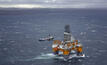 Semi submersible rig sitting in the North Sea. Image obtained: BP media collection