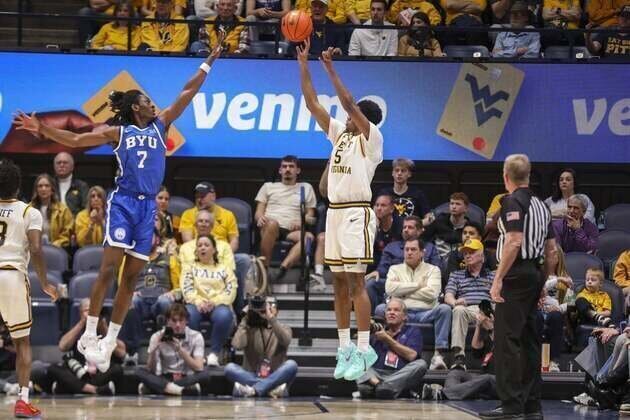 West Virginia upsets No. 19 BYU to snap 3-game skid