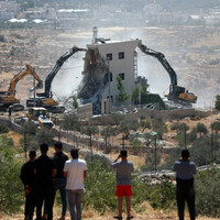 MIDEAST-WEST BANK-BETHLEHEM-DEMOLITION