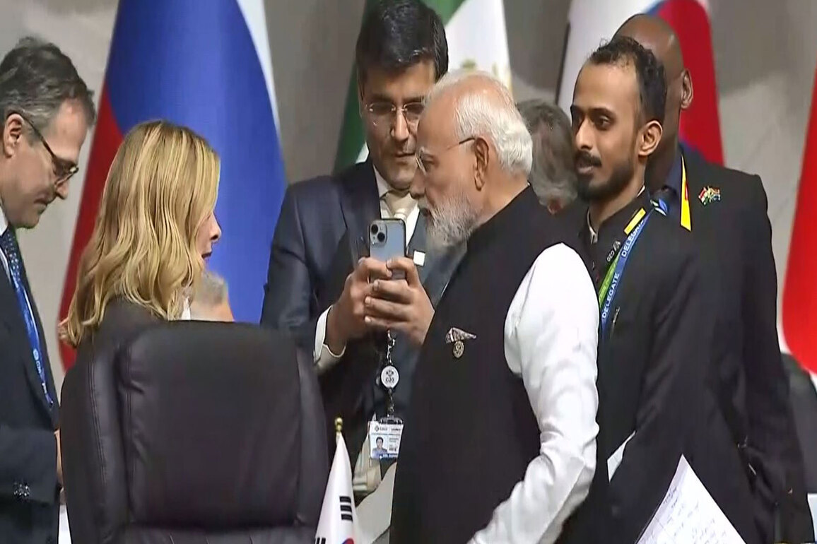 PM Modi meets Italian counterpart Giorgia Meloni on G20 sidelines in Johannesburg