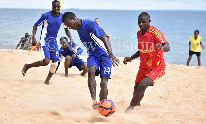 Buganda Royal move top of the National Beach Soccer League Buganda Royal move top of the National Beach Soccer League