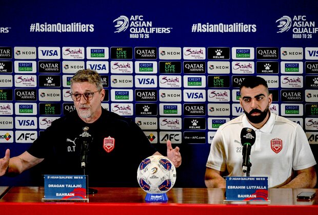 (SP)INDONESIA-JAKARTA-FOOTBALL-FIFA WORLD CUP-ASIAN QUALIFIER-BAHRAIN-PRESS CONFERENCE