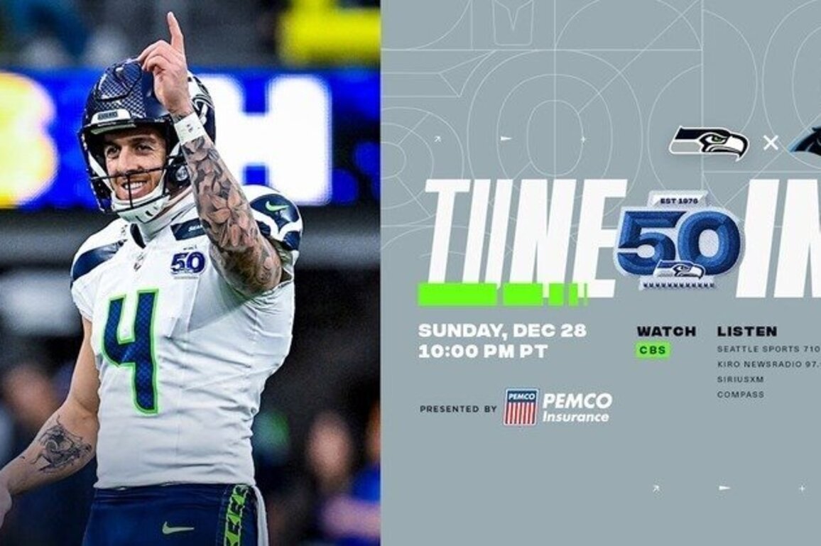 Seahawks at Panthers: How To Watch, Listen And Follow Week 17