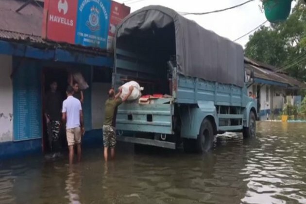 After incessant rain, CRPF camp in Dibrugarh flooded, personnel move out