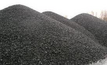  Carvão empilhado