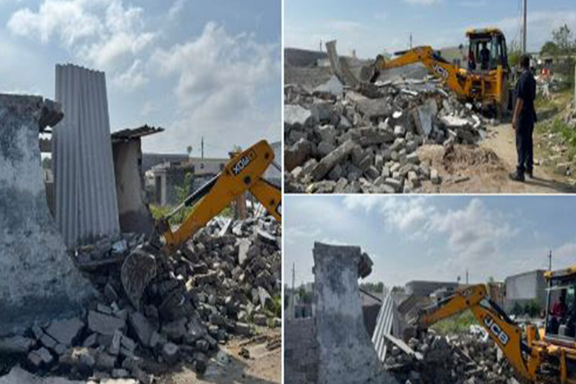HYDRAA demolishes illegal constructions in Telangana's Gajularamaram, frees land worth Rs 15,000 cr