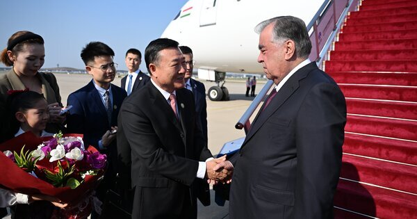 CHINA-BEIJING-TAJIKISTAN-PRESIDENT-ARRIVAL (CN)