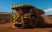 A Fortescue-operated Cat 793F mining truck operates in the Pilbara