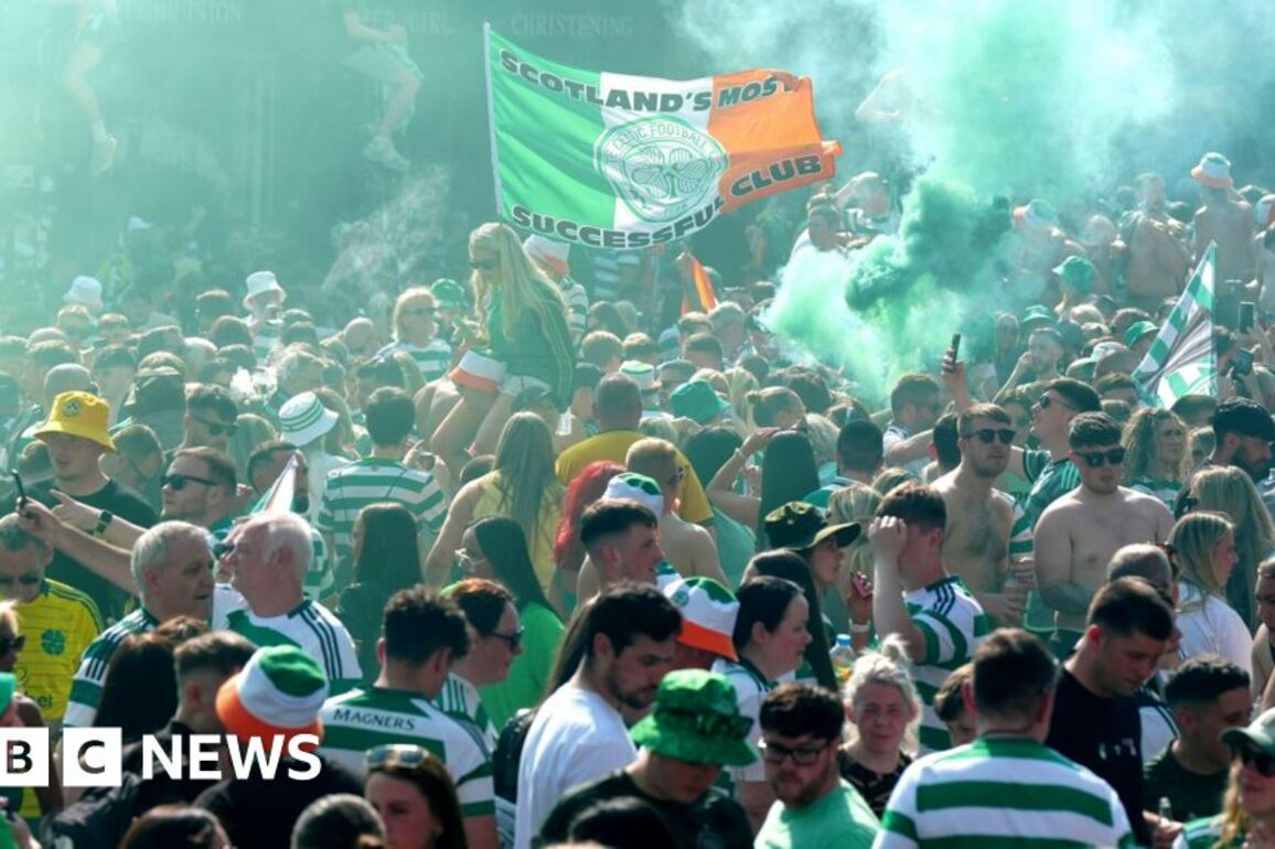 Celtic fans attend unofficial title party despite club appeal