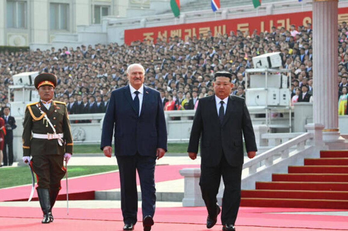 Lukashenko greeted by Kim Jong Un on first visit to North Korea