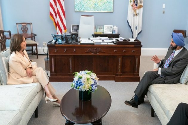 US: Kamala Harris meets World Bank chief Ajay Banga