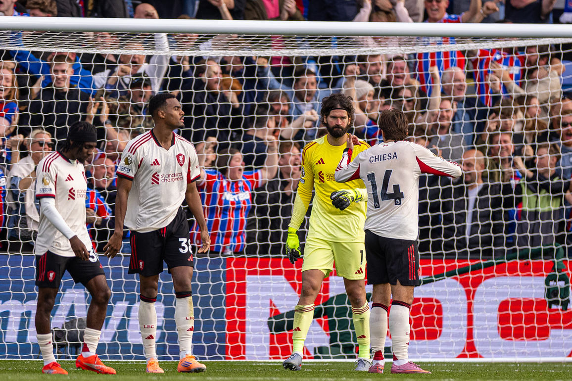 (SP)BRITAIN-LONDON-FOOTBALL-ENGLISH PREMIER LEAGUE-CRYSTAL PALACE VS LIVERPOOL