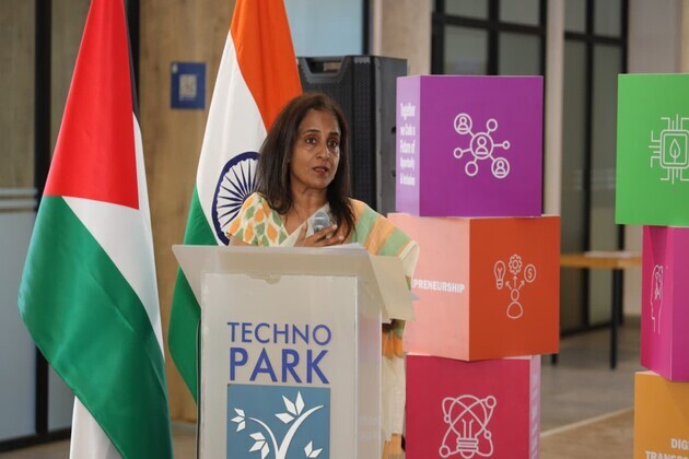 MEA Secy Ranganathan concludes Palestine visit, launches hospital project and signs two MoUs