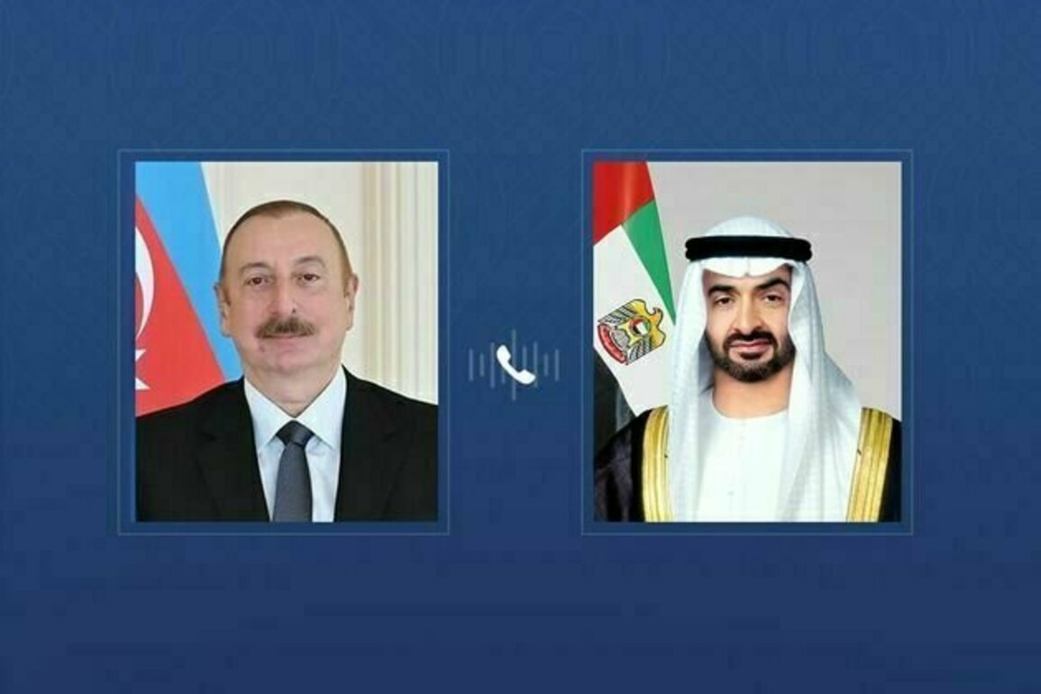 UAE President receives phone call from Azerbaijani President