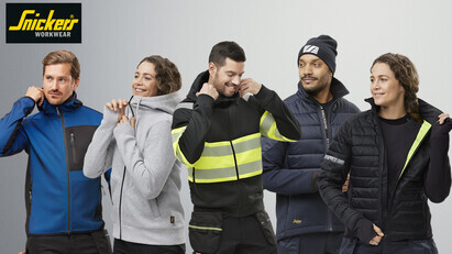 The Snickers Workwear 'Head to Toe' Layering system