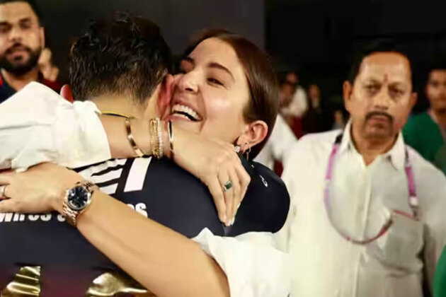 "This is very special for her as well": Virat Kohli on Anushka's constant support for RCB, couple seals IPL win with hugs, kisses