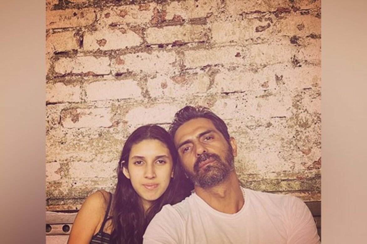 Check out how Arjun Rampal reacted to daughter Myra's stunning pics