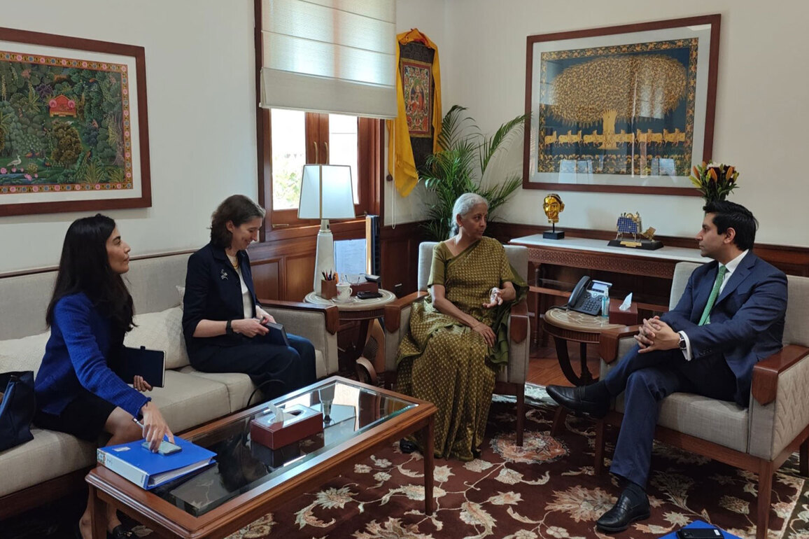 Nirmala Sitharaman meets UK PM Special Advisor Varun Chandra; discusses FinTech, trade ties