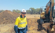 Centrex Metals chief executive Ben Hammond at the Ardmore site