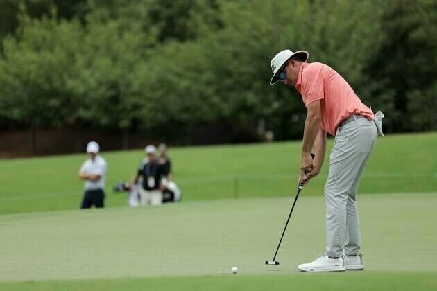 Joel Dahmen fires 61 to take Wyndham Championship lead