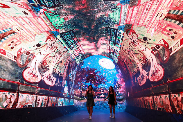 AUSTRALIA-SYDNEY-IMMERSIVE DIGITAL EXPERIENCE EXHIBITION-CHINESE CULTURE