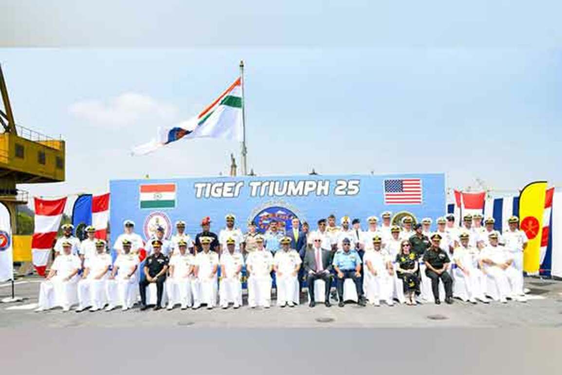 India-US joint exercise Tiger Triumph commences in Vishakhapatnam