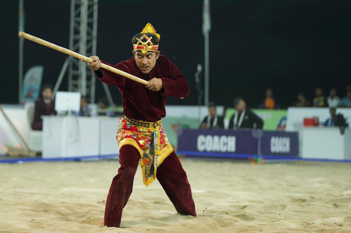 Pencak Silat player Raja Das continues to impress with KIBG 2026 gold